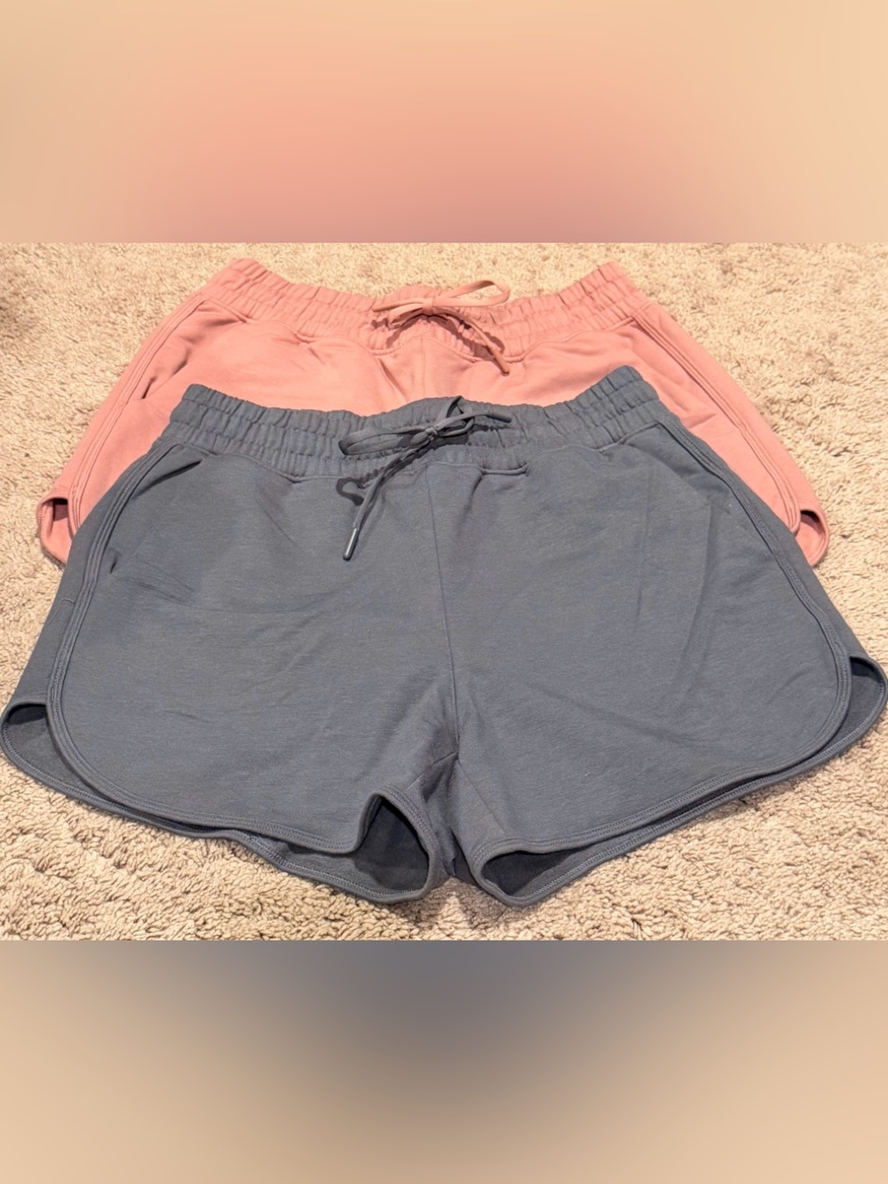 CRZ Yoga Women’s Casual Drawstring Shorts lot of 2 pairs
